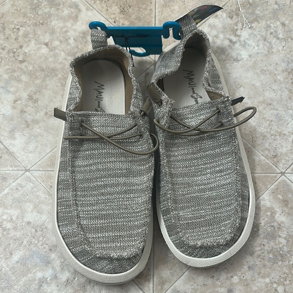 Maui and Sons Men's Slip On Beach Loafers Size 8